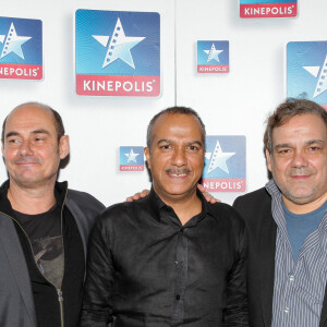 Exclusif - Didier Bourdon, Pascal Legitimus, Bernard Campan - Avant-premiere du film "Les Trois frères, le retour" au Kinépolis de Lomme, le 31 janvier 2014. 
