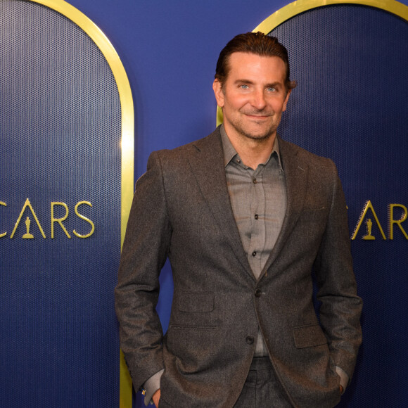Bradley Cooper au photocall du dîner des nominés de la 94ème édition des Oscar à Los Angeles, le 7 mars 2022.