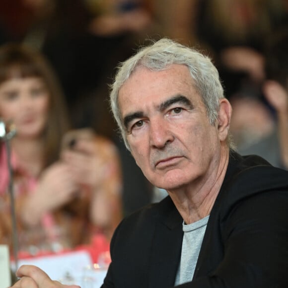 Raymond Domenech - Déjeuner du Chinese Business Club à Paris, à l'occasion de la Journée internationale des droits des femmes. Le 7 mars 2022 © Rachid Bellak / Bestimage 