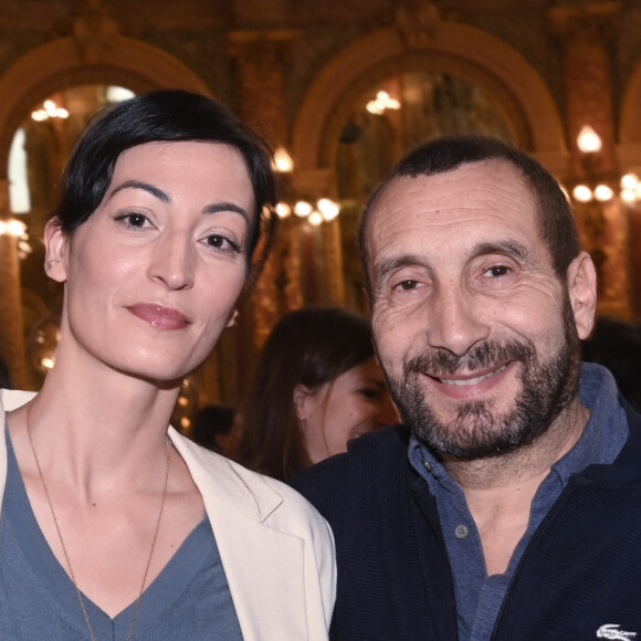 Laetitia Eido et Zinedine Soualem - Déjeuner du Chinese Business Club à Paris, à l'occasion de la Journée internationale des droits des femmes. Le 7 mars 2022 © Rachid Bellak / Bestimage 