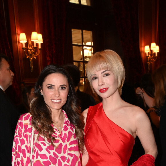 Capucine Anav et Alix Benezech (stylisme Christophe Guillarmé) - Déjeuner du Chinese Business Club à Paris, à l'occasion de la Journée internationale des droits des femmes. Le 7 mars 2022 © Rachid Bellak / Bestimage 