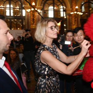 Alexandra Lamy (Elue femme de l'année 2021 par le Chinese Business Club) - Déjeuner du Chinese Business Club à Paris, à l'occasion de la Journée internationale des droits des femmes. Le 7 mars 2022 © Rachid Bellak / Bestimage 