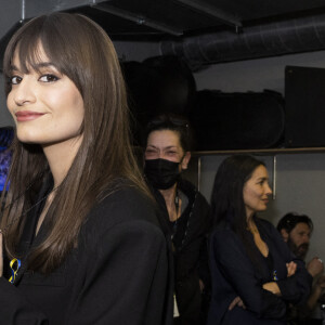 Exclusif - Clara Luciani - Backstage de l'émission spéciale "Unis pour l'Ukraine" à la Maison de la Radio et de la Musique. Paris, le 8 mars 2022. © Cyril Moreau / Jack Tribeca / Bestimage