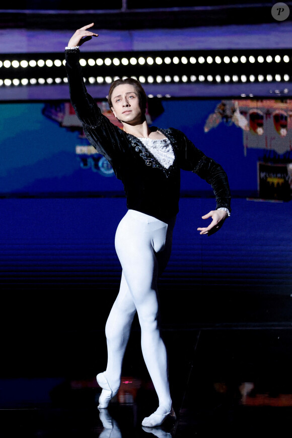 Denys Cherevychko, danseur de ballet Ukrainien - Emission spéciale "Unis pour l'Ukraine" à la Maison de la Radio et de la Musique. Paris, le 8 mars 2022. © Cyril Moreau / Jack Tribeca / Bestimage
