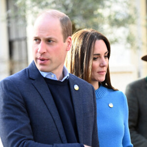 Le prince William et Kate Middleton, Duc et Duchesse de Cambridge, arrivent au centre culturel ukrainien à Londres, pour découvrir les efforts extraordinaires déployés pour soutenir les Ukrainiens au Royaume-Uni et dans toute l'Europe.