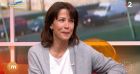 Sophie Marceau dans l'émission "Télé Matin", sur France 2.