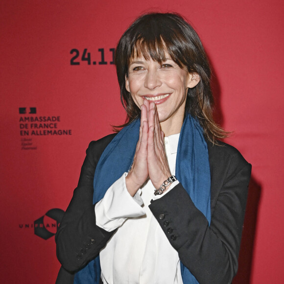 Sophie Marceau - Photocall du film "Tout s'est bien passé" lors de la 21e édition de la semaine du cinéma français à Berlin le 25 novembre 2021. © Future-Image via ZUMA Press / Bestimage