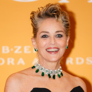 Sharon Stone - Cérémonie des "Bulgari BZero1 Aurora Awards" à Milan, le 27 février 2022.