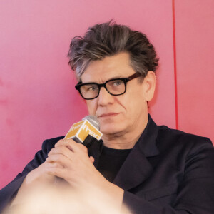 Exclusif - Marc Lavoine est venu à la rencontre de ses fans à l'occasion de la sortie de son nouvel album "Adulte jamais" à la Fnac des Ternes à Paris, France, le 15 janvier 2022. © Jack Tribeca/Bestimage