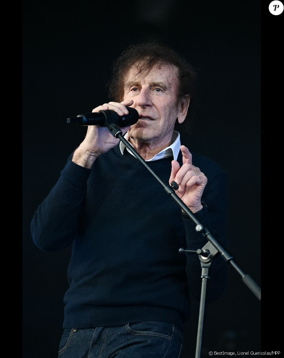 Alain Souchon - Fête de l'Humanité à La Courneuve, France, le 12 septembre 2021. © Lionel Guericolas/MPP/Bestimage