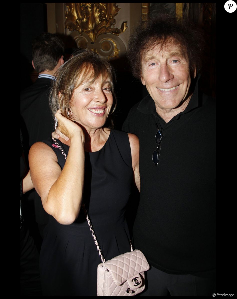 Alain Souchon et sa femme Françoise - 7e gala de l'IFRAD, à Paris.