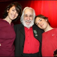Jean Claude Deret, Zabou Breitman et sa fille Anna - Théâtre "Le funambule" à Paris.
