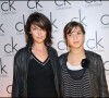 Zabou Breitman et sa fille Anna - Soirée Calvin Klein à Paris