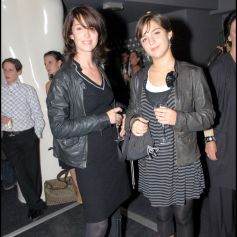 Zabou Breitman et sa fille Anna - Soirée Calvin Klein