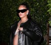 Exclusif - Rihanna, enceinte, au restaurant Giorgio Baldi, à Santa Monica