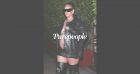 Rihanna enceinte : cuissardes, mini short en cuir et soutien gorge brillant, look sexy pour aller dîner