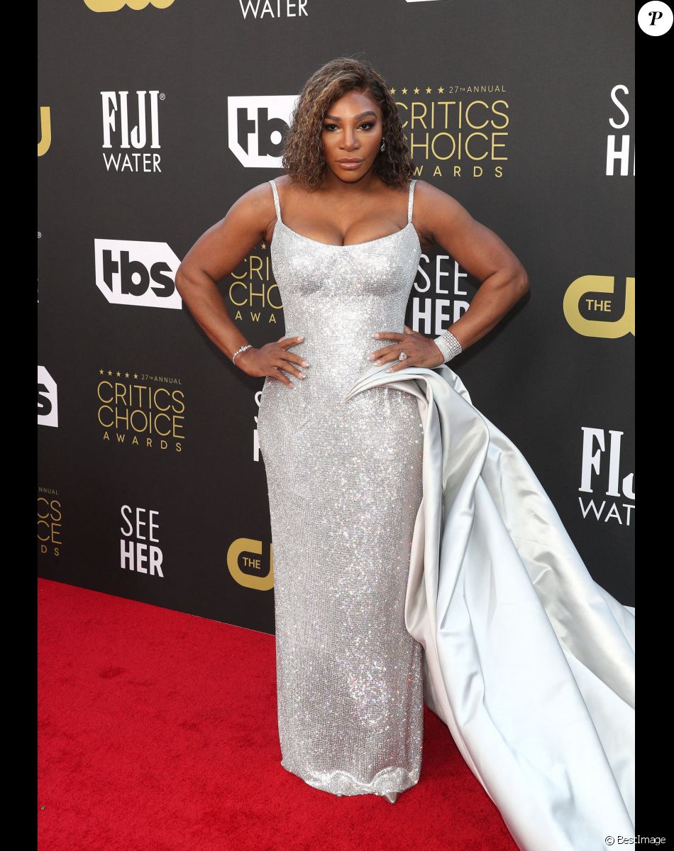 Serena Williams - Photocall de la 27ème édition des Critics Choice Awards à Los Angeles le 13 mars 2022.