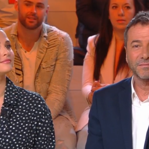 Bernard Montiel face à Carine, une femme qui affirme être le fruit de sa relation avec Mimi, une assistante de production de Vidéo Gag