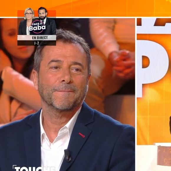 Bernard Montiel face à Carine, une femme qui affirme être le fruit de sa relation avec Mimi, une assistante de production de Vidéo Gag