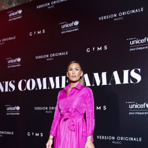 Vitaa au photocall de la soirée "Unis comme jamais" au profit de l'Unicef, au pavillon Cambon à Paris. Le 8 novembre 2021. © Pierre Perusseau / Bestimage 