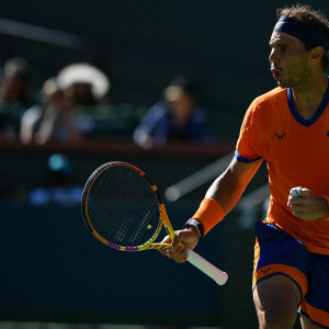 Rafael Nadal - Tournoi BNP Paribas Open 2022 d'Indian Wells le 12 mars 2022 © Antoine Couvercelle / Panoramic / Bestimage