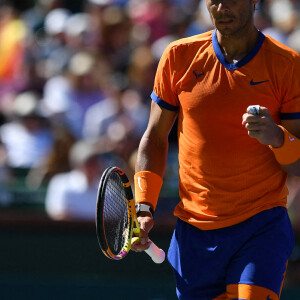 Rafael Nadal - Tournoi BNP Paribas Open 2022 d'Indian Wells le 12 mars 2022 © Antoine Couvercelle / Panoramic / Bestimage