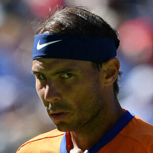 Rafael Nadal - Tournoi BNP Paribas Open d'Indian Wells. © Antoine Couvercelle / Panoramic / Bestimage