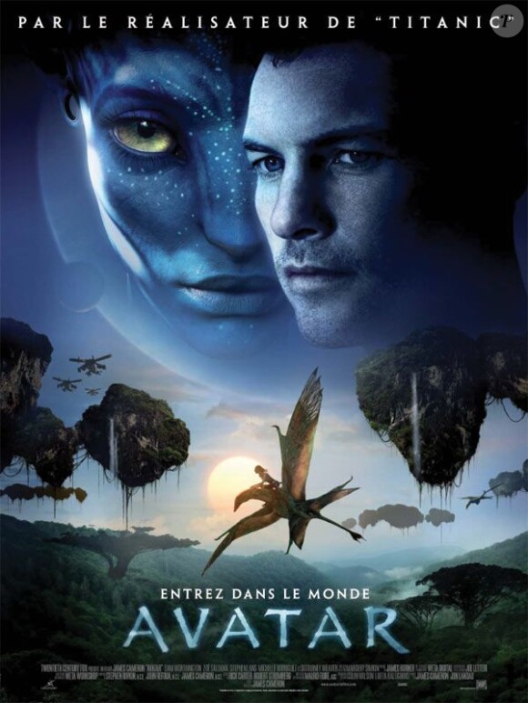 Avatar, nominé aux 67e Golden Globes, au Beverly Hills Hotel de Los Angeles, le 17 janvier 2010.