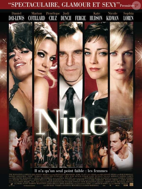 Nine, nominé aux 67e Golden Globes, au Beverly Hills Hotel de Los Angeles, le 17 janvier 2010.