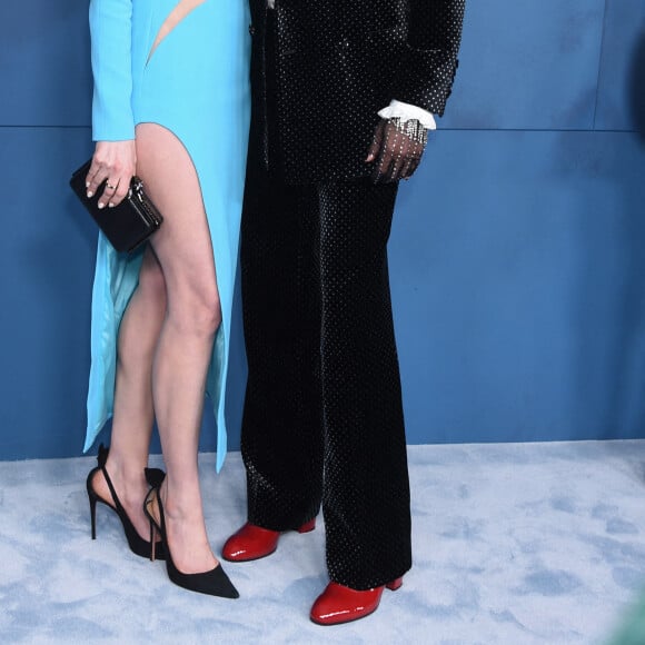 Anne Hathaway et Jared Leto assistent à l'avant-première de la série "WeCrashed" à l'Academy Museum Of Motion Pictures. Los Angeles, le 17 mars 2022.