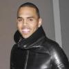 Chris Brown assiste, le dimanche 17 janvier 2010, au défilé automne-hiver 2010/2011 du couturier Gianfranco Ferré, dans le cadre de la Fashion Week milanaise.