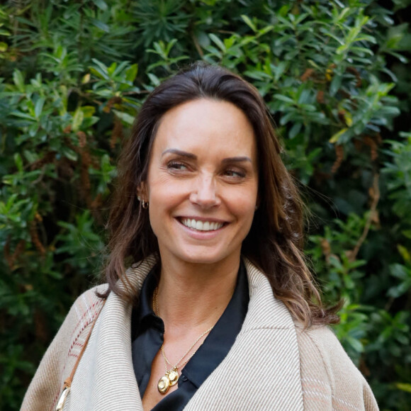 Exclusif - Julia Vignali - Arrivées de l'émission "Vivement Dimanche" qui sera diffusée le 17 octobre 2021 au Studio Gabriel à Paris, France, le 13 octobre 2021. © Christophe Clovis/ Bestimage