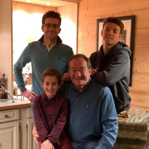 Olivier Pernaut en famille sur Instagram
