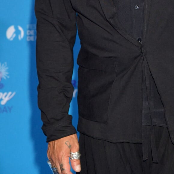 JoeyStarr (Joey Starr) durant l'After Party au Monte Carlo Beach après la soirée d'ouverture du 60eme Festival de Télévision de Monte-Carlo à Roquebrune Cap Martin, le 18 juin 2021. © Bruno Bébert/Bestimage 