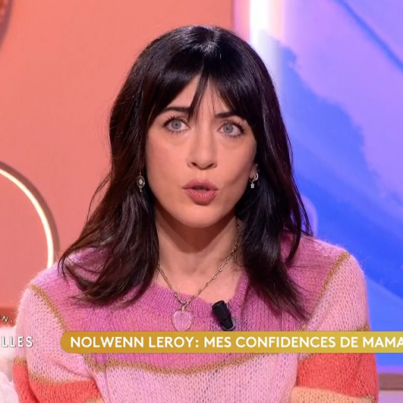 Nolwenn Leroy parle de sa prochaine grossesse sur le plateau des Maternelles avec Agathe Lecaron