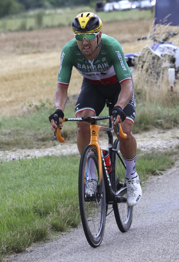Sonny Colbrelli pendant la 10 ème étape du Tour de France à Valence, le 6 juillet 2021. © Photo News / Panoramic / Bestimage