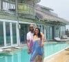 Nawel Debbouze, la petite soeur de Jamel Debbouze, et son fiancé Fouad Ben Kouider en vacances aux Maldives.
