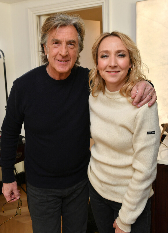 Exclusif - François Cluzet, Audrey Lamy - 24 ème édition de " Unifrance Rendez -vous in Paris, Press Junket" le 14 janvier 2022. © Veeren/Bestimage 