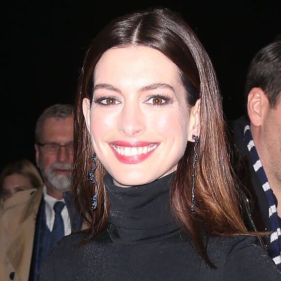 Anne Hathaway à la première de "Serenity" à New York, le 23 janvier 2019.