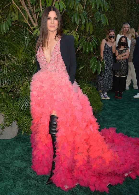 Sandra Bullock à la première du film "The Lost City" à Los Angeles, le 21 mars 2022. 