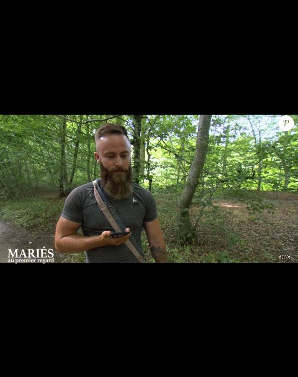 Axel lors de l'épisode de "Mariés au premier regard 2022" du 28 mars, sur M6