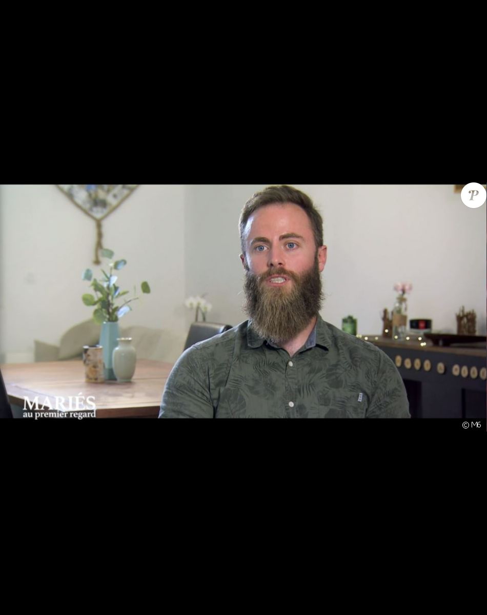 Axel lors de l'épisode de "Mariés au premier regard 2022" du 28 mars, sur M6