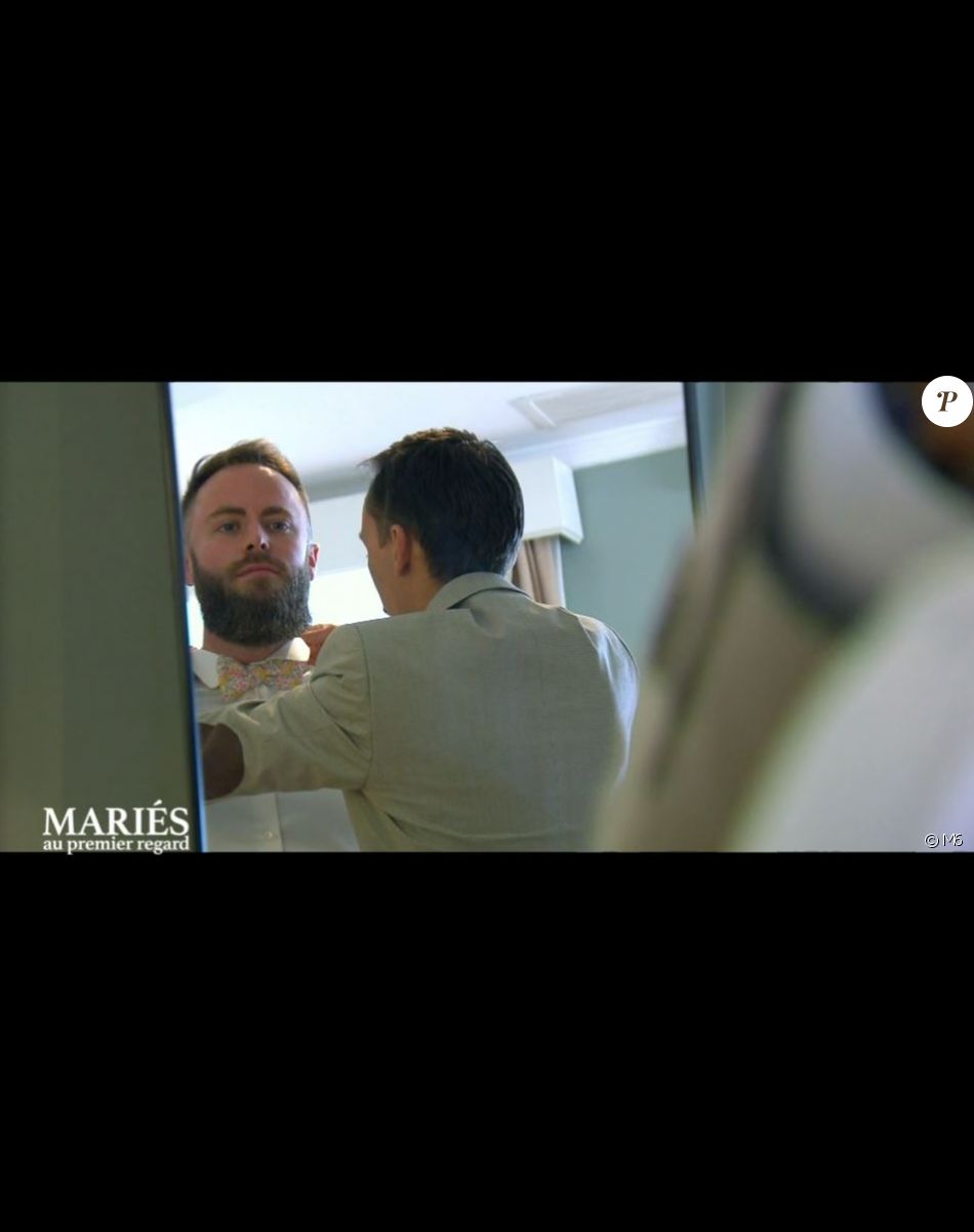 Axel lors de l'épisode de "Mariés au premier regard 2022" du 28 mars, sur M6
