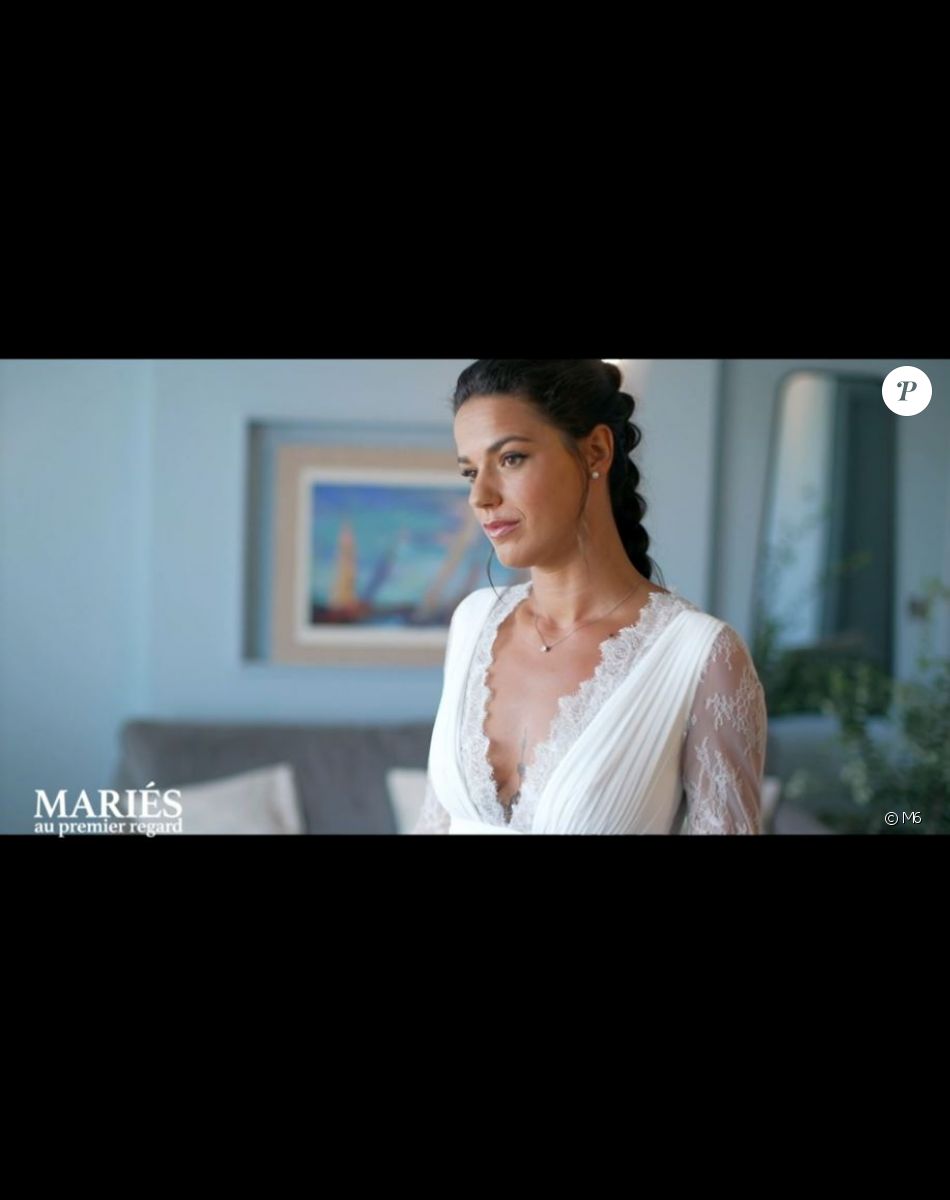 Caroline lors de l'épisode de "Mariés au premier regard 2022" du 28 mars, sur M6