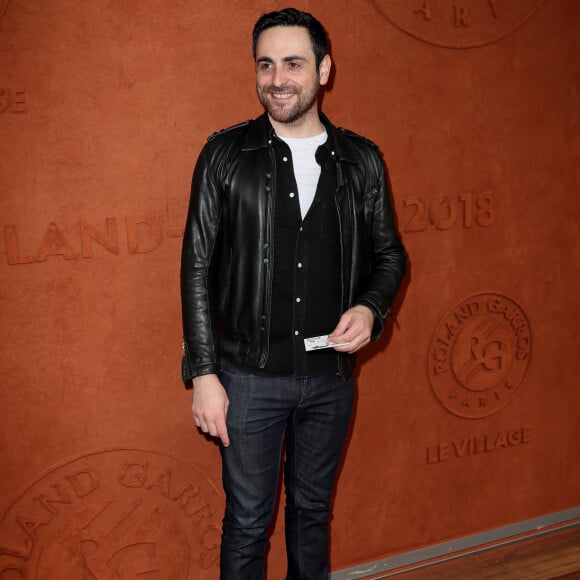 Camille Combal au village lors des internationaux de France de tennis de Roland Garros, Jour 4, à Paris le 30 mai 2018. © Cyril Moreau / Dominique Jacovides / Bestimage