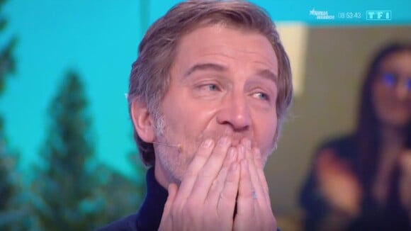 Laurent craque dans "Les 12 Coups de midi", sur TF1.