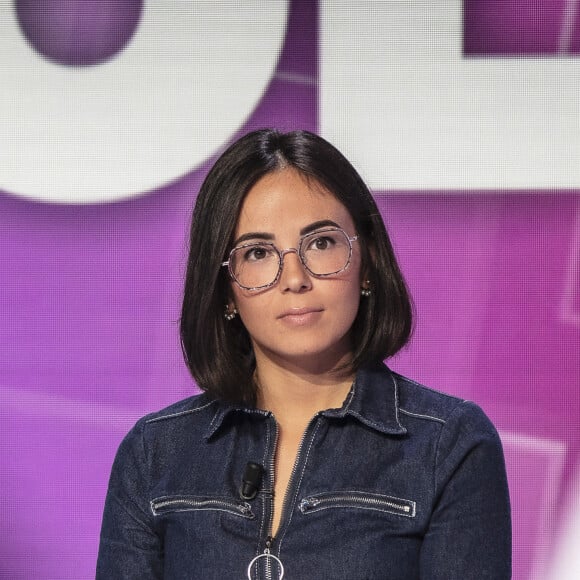 Exclusif - Agathe Auproux présente l'émission "1 jeune, 1 solution" sur C8 pour aider les jeunes à trouver un emploi. La première a été diffusée le 10 septembre 2021. © Jack Tribeca / Bestimage