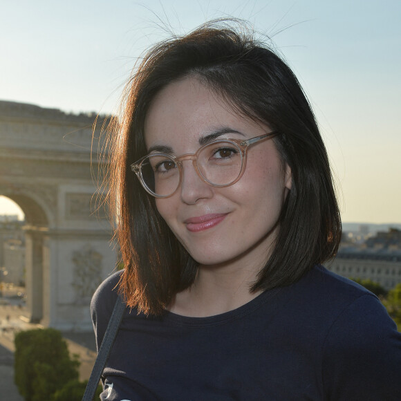 Exclusif - Agathe Auproux pose au Publicis lors du 6ème Champs Elysées Film Festival (CEFF) à Paris, France, le 19 juin 2017. © CVS-Veeren/Bestimage 