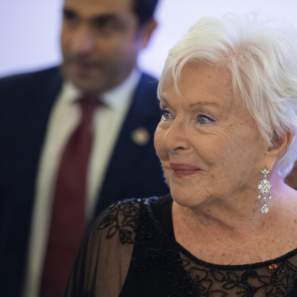 Line Renaud - Le président de la République française participe au dîner annuel du Conseil de Coordination des organisations Arméniennes de France (CCAF), à l'Hôtel du Collectionneur à Paris, France, le 29 janvier 2020. © Eliot Blondet/Pool/Bestimage 