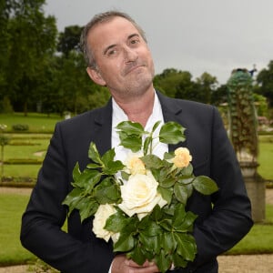 Exclusif - Baptême de la rose "Christophe Dechavanne" au Parc de Bagatelle à Paris.